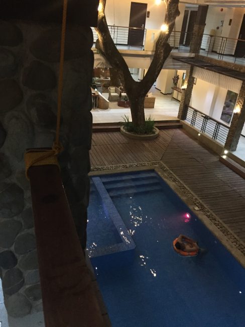 フィリピンパラワン島のmarianne-hotelマリアンホテルのプール