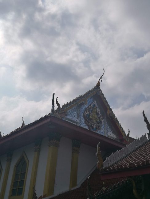 タイの寺院ワットクンチャンの周辺